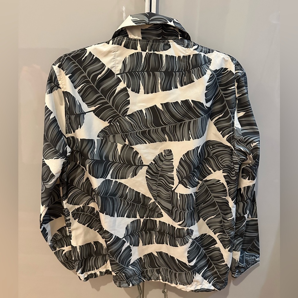 Hershel Lightweight Rain Jacket, Button With Cinc… - image 3